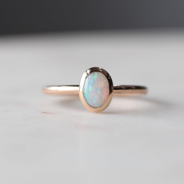 OPAL / BEZEL RING ONE