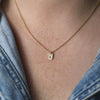 PETITE TABLET INITIAL / NECKLACE