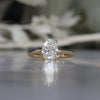 DUNE / 1.50ct OVAL DIAMOND 4 CLAW SOLITAIRE