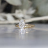 DUNE / 1.50ct OVAL DIAMOND 4 CLAW SOLITAIRE