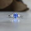 MAY TRILOGY / 1.84CT OVAL CEYLON SAPPHIRE RING