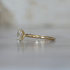 DUNE / 0.76ct OVAL DIAMOND 4 CLAW SOLITAIRE