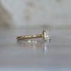 DUNE / 0.76ct OVAL DIAMOND 4 CLAW SOLITAIRE