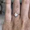 OPAL / BEZEL RING - 0.46ct