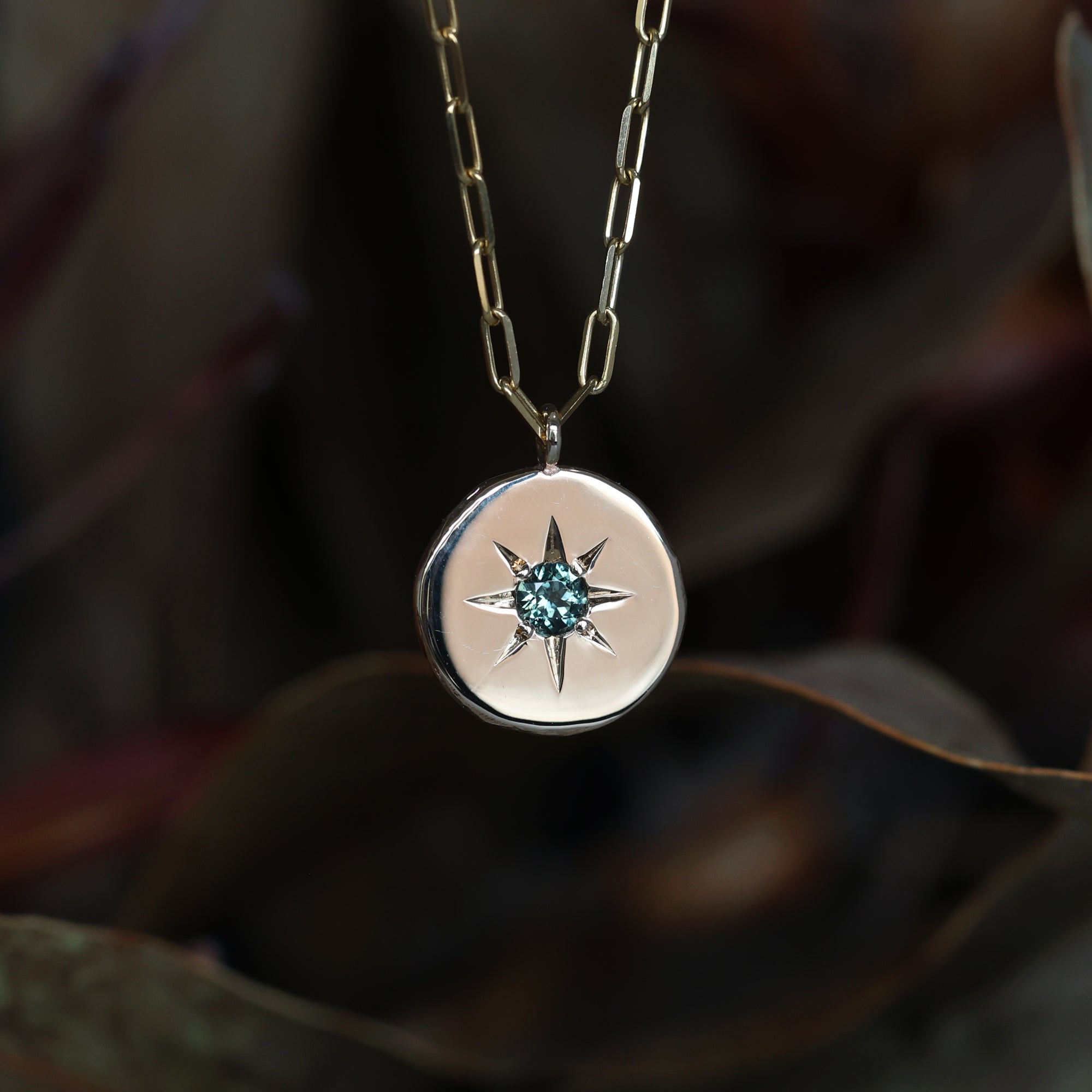 Photo medallion online necklace