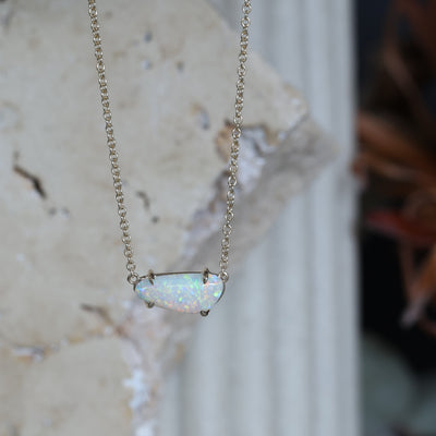 FREEFORM EAST WEST / OPAL NECKLACE ll