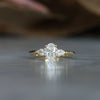 MAY TRILOGY / 0.72ct OVAL CUT LAB DIAMOND RING