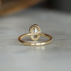 BRIDIE / 1.08ct OVAL DIAMOND BEZEL SOLITAIRE