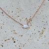 FREEFORM EAST WEST / PETITE OPAL NECKLACE