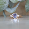 ASYMMETRIC / MADAGASCAN SAPPHIRE RING