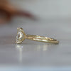 DUNE / 1.59ct OVAL DIAMOND 4 CLAW SOLITAIRE