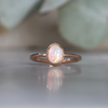 OPAL / BEZEL RING - 0.46ct