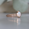 OPAL / BEZEL RING - 0.46ct