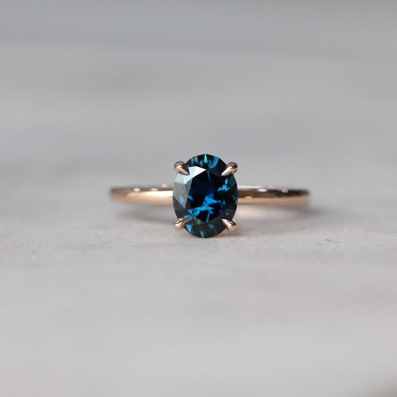 Ceylon Sapphire Studs - Driftwood Jewellers Exmouth, Western Australia